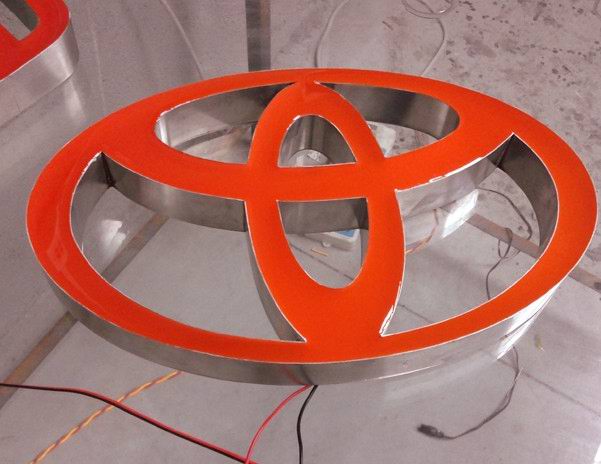 豐田車標樹脂發光標識