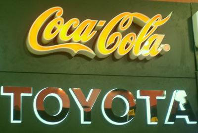 不鏽鋼LED背光字