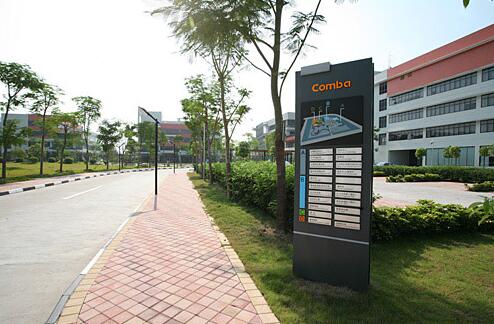 廠區導視（導示）係統設計，上海廠區導視（導示）係統製作，廠區導視（導示）係統效果圖